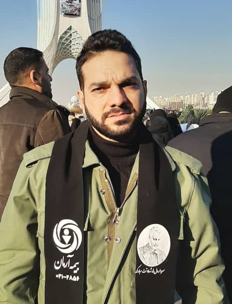 حضور مسئولین و پرسنل بیمه آرمان در مراسم وداع با سردار دل ها + تصاویر
