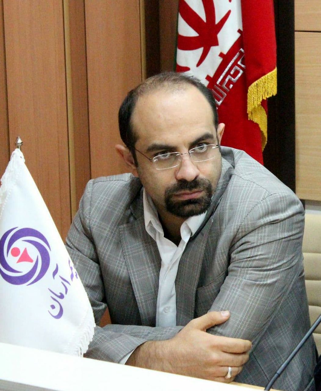 پیام نوروزی  مهندس حمیدرضا امیرحسنخانی عضو هیئت مدیره و معاون اجرایی  بیمه آرمان