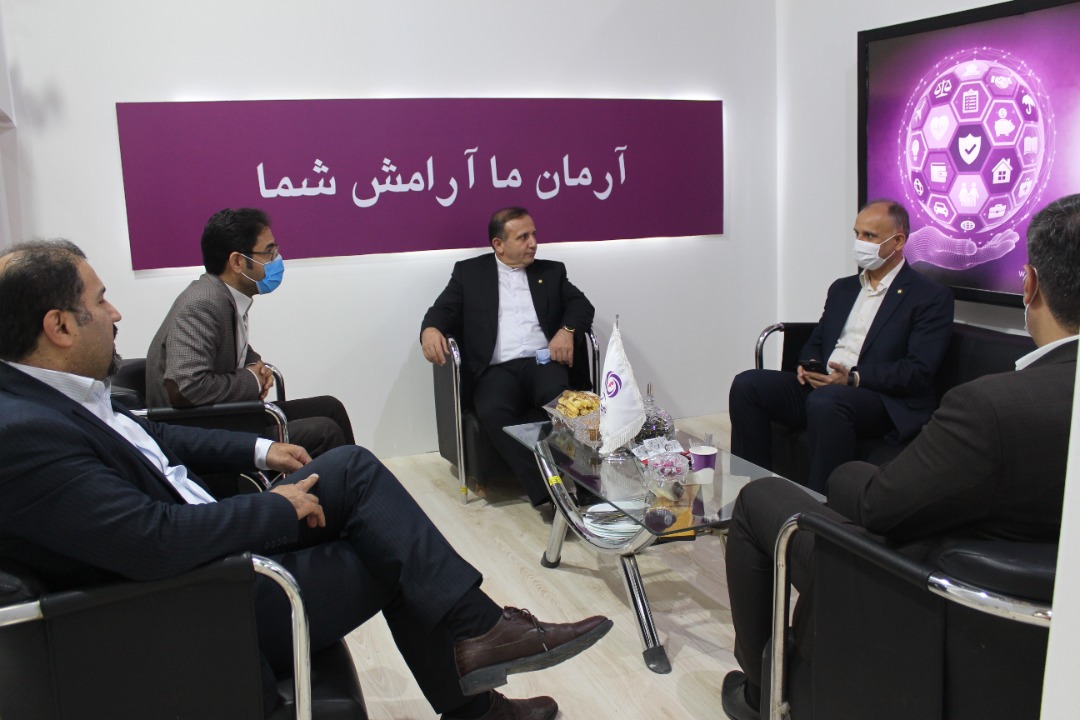 بازدید قائم مقام و معاونین مدیرعامل و مدیران شرکت بیمه آرمان