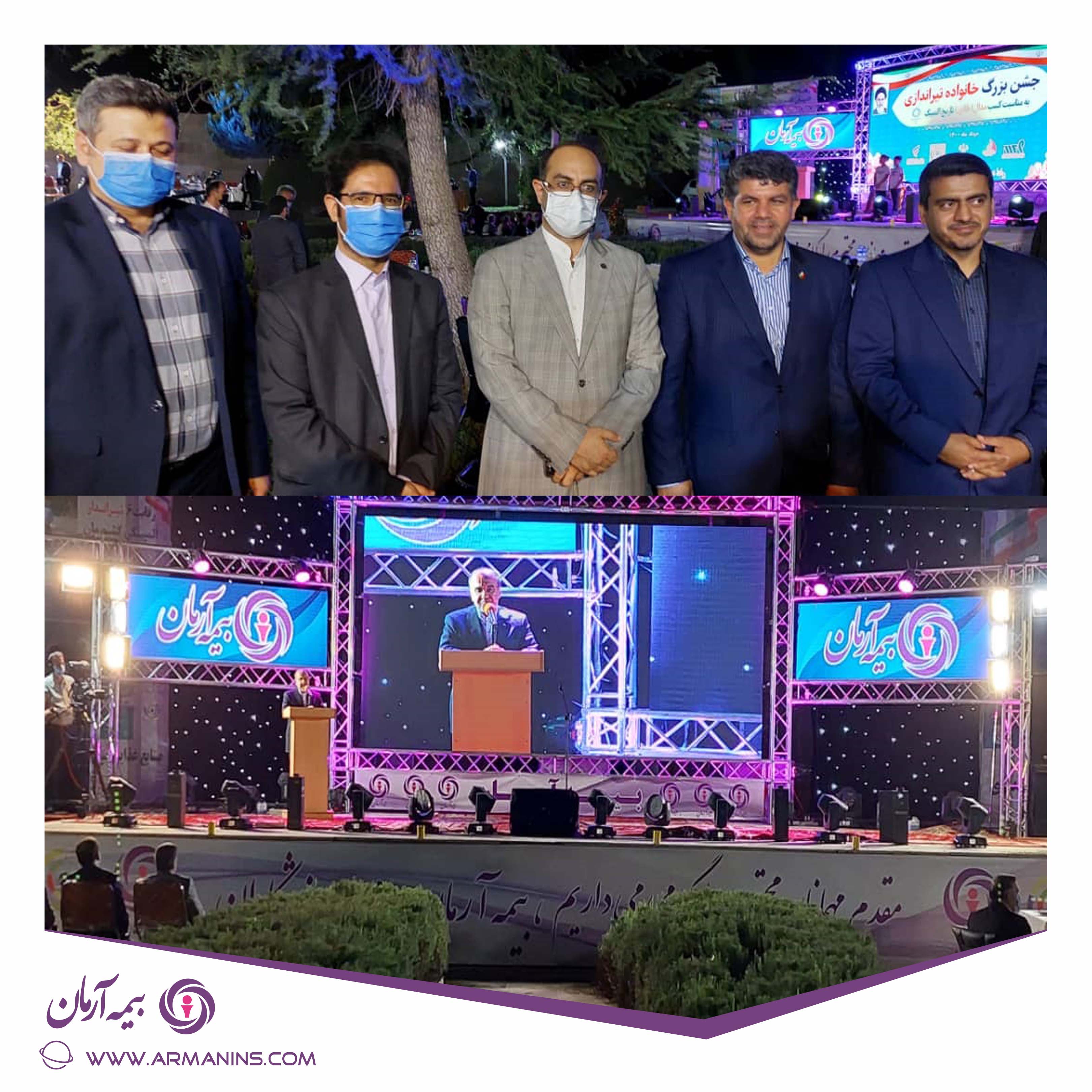 مراسم تجلیل از جواد فروغی قهرمان المپیک توکیو 2020 و رئیس فدراسیون تیر اندازی