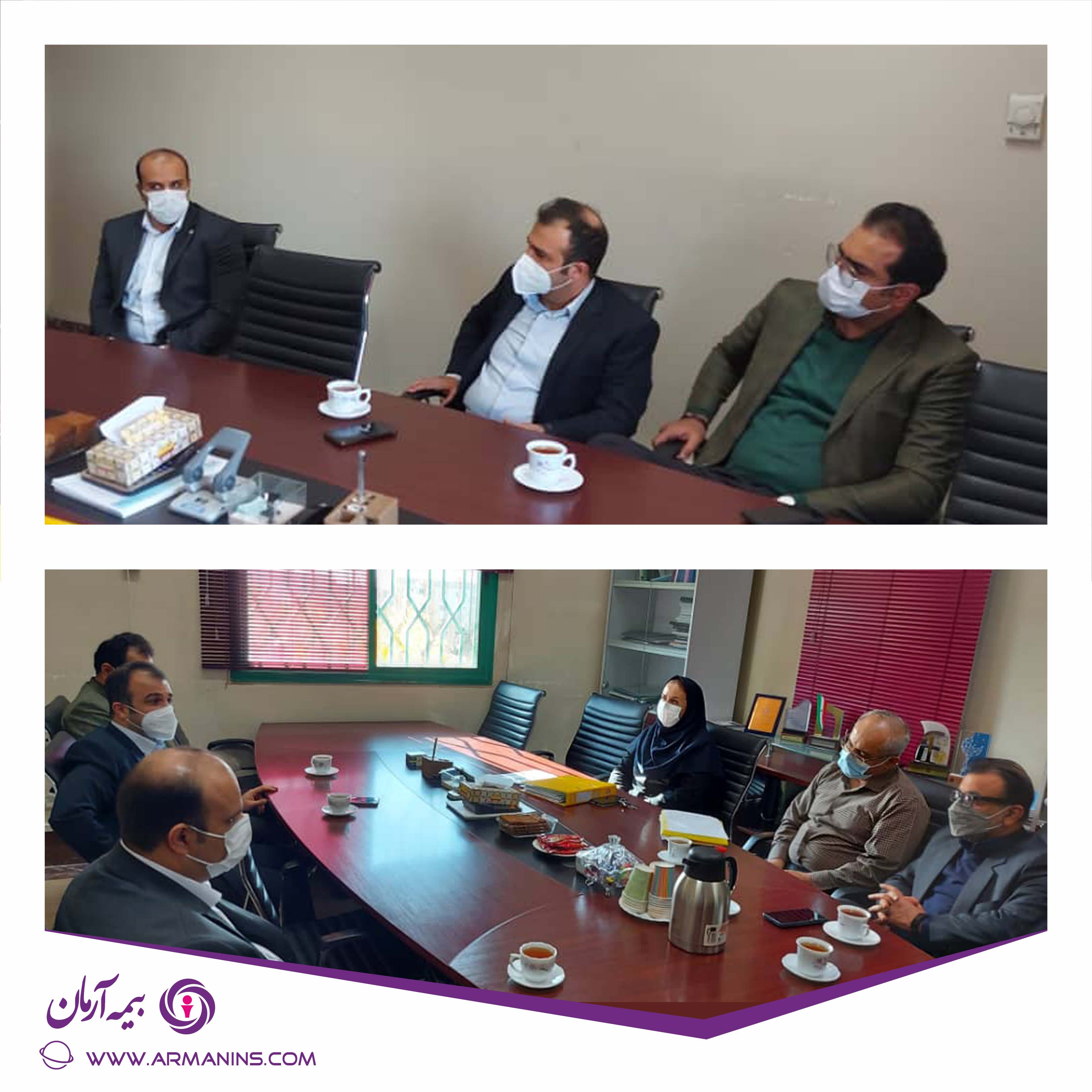 قرارداد همکاری مشترک دانشگاه بین المللی امام خمینی و بیمه آرمان