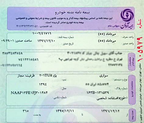 سرمایه بیمه بدنه خود را افزایش دهید