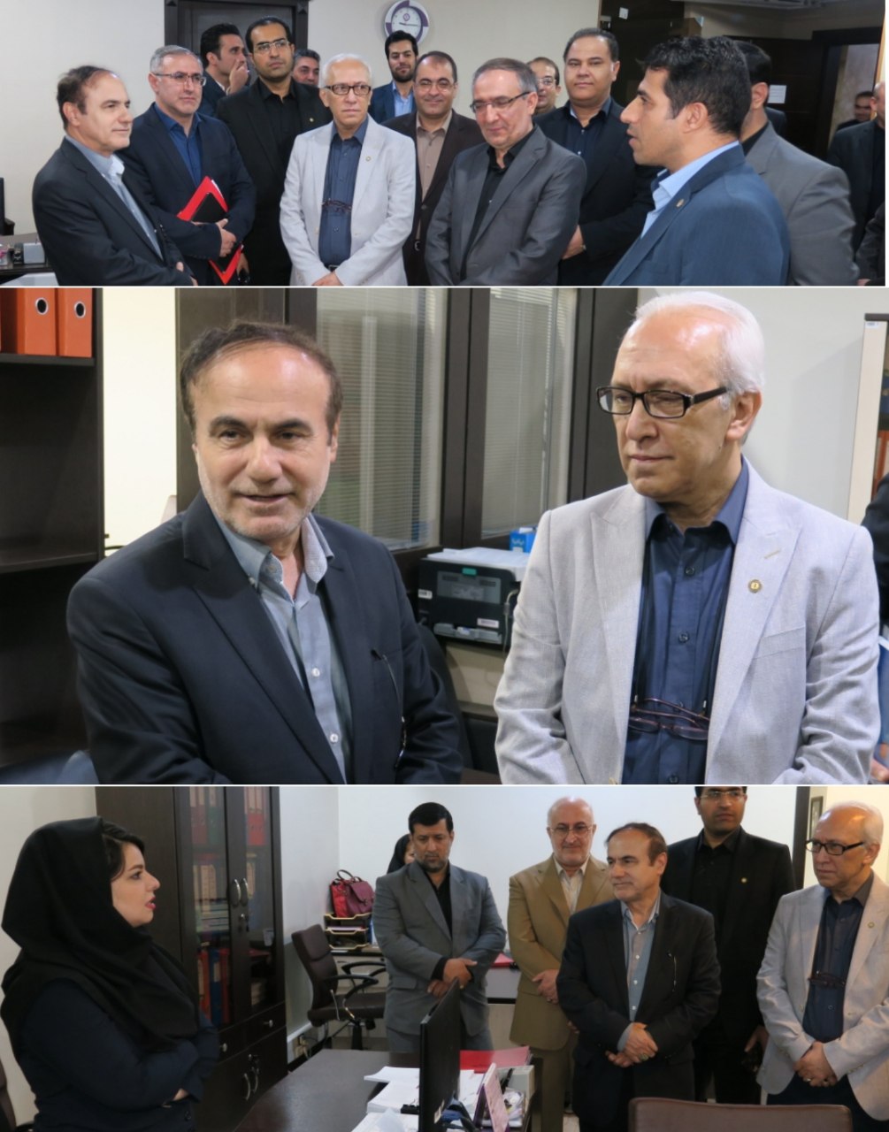 خبر بازدید رئیس کل از آرمان