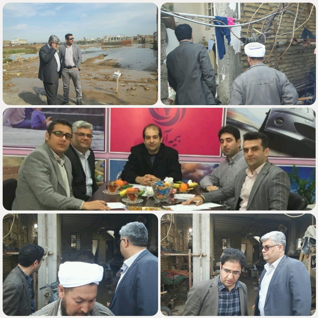 حضور فعال بیمه آرمان در مناطق سیل زده شمالی