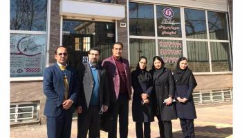 بازدید معاونت فروش و بازاریابی بیمه آرمان از شعبه همدان