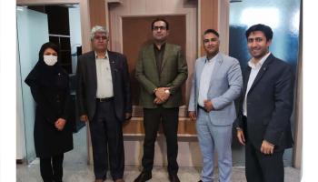 معاونت بازاریابی و فروش بیمه آرمان ازشعبه کرمان بازدید کرد