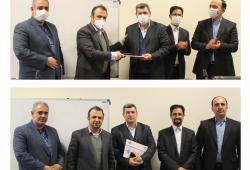 آیین تودیع و معارفه مدیر بیمه های درمان