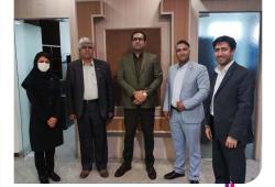 معاونت بازاریابی و فروش بیمه آرمان ازشعبه کرمان بازدید کرد