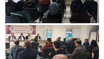 بازدید مدیرعامل و معاونان بیمه آرمان از شعبه ارومیه