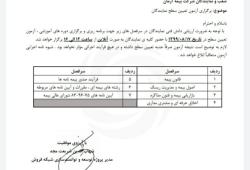 برگزاری اولین آزمون جامع نمایندگان