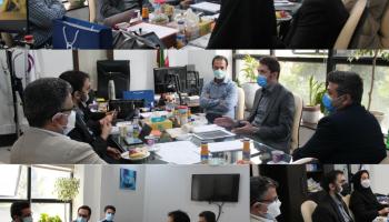 جلسه ممیزی وضعیت ارزیابی دیجیتال شرکت بیمه آرمان