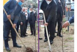 کاشت نهال به مناسبت روز درختکاری 