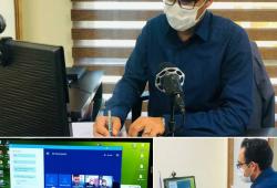 جلسه آنلاین توسعه و توانمندسازی شبکه فروش