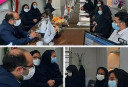 بازدید عضو هیات مدیره و معاون اجرایی از شعبه بیرجند