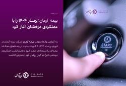بیمه آرمان بهار ۱۴۰۴ را با عملکردی درخشان آغاز کرد/ انعقاد ۳۳ میلیارد ریال قراردادهای جدید در فروردین ماه