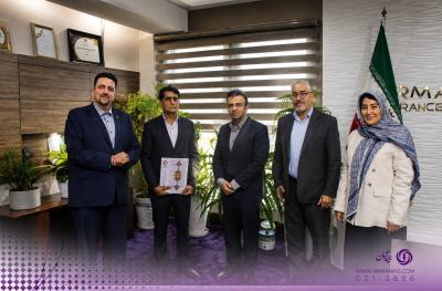 معارفه سرپرست جدید شعبه بندرعباس بیمه آرمان