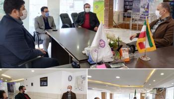 بررسی عملکرد شعبه ارومیه در بازدید سرپرست معاونت بازاریابی و فروش