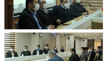 آیین تودیع و معارفه معاون مالی و سرمایه گذاری بیمه آرمان با حضور مدیر عامل برگزار گردید.