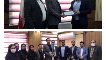 برگزاری جلسه معارفه رئیس شعبه اهواز