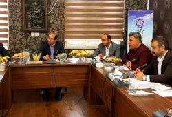 بازدید مدیرعامل شرکت بیمه آرمان از شعبه اهواز