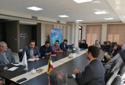 بازدید دکتر پیکارجو و اعضای هیئت عامل از شعبه سنندج شرکت بیمه آرمان