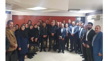 رییس جدید شعبه اصفهان بیمه آرمان معارفه شد