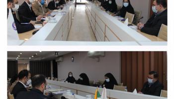 جلسه ممیزی مدیریت ریسک شرکت بیمه آرمان