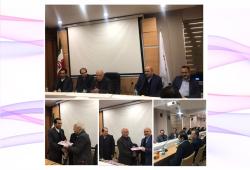 تجلیل مدیرعامل بیمه آرمان از اعضای سابق هیأت مدیره