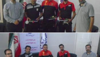 سرمربی تیم ملی فوتبال ساحلی تحت پوشش بیمه زندگی بیمه آرمان