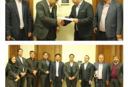 آیین تودیع مدیر بیمه های باربری، کشتی و هواپیما و مشاور حقوقی بیمه آرمان با حضور مدیر عامل برگزار گردید.