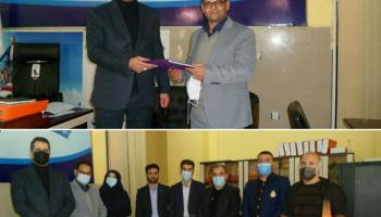 معارفه سرپرست شعبه خرم آباد و جلسه ارزیابی عملکرد شعبه