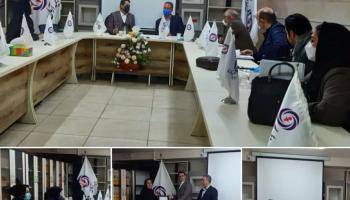 بررسی عملکرد شعبه تبریز در بازدید سرپرست مدیریت امور شعب و توسعه شبکه فروش بیمه آرمان