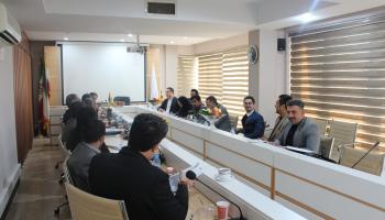 جلسه مشترک معاونت فنی و برخی رؤسای شعب